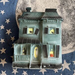 RARE Don Featherstone Haunted House vintage Blow Mold Halloween